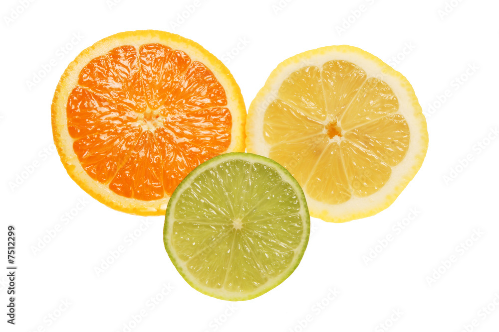 Cut citrus fruit