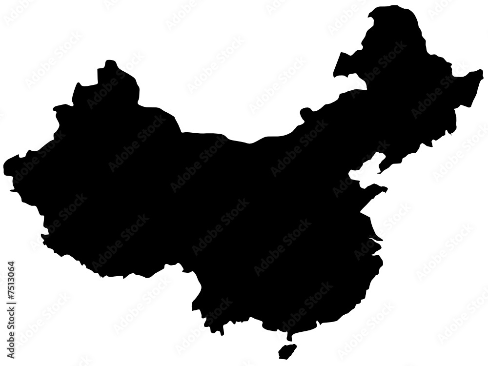 China Vector Map