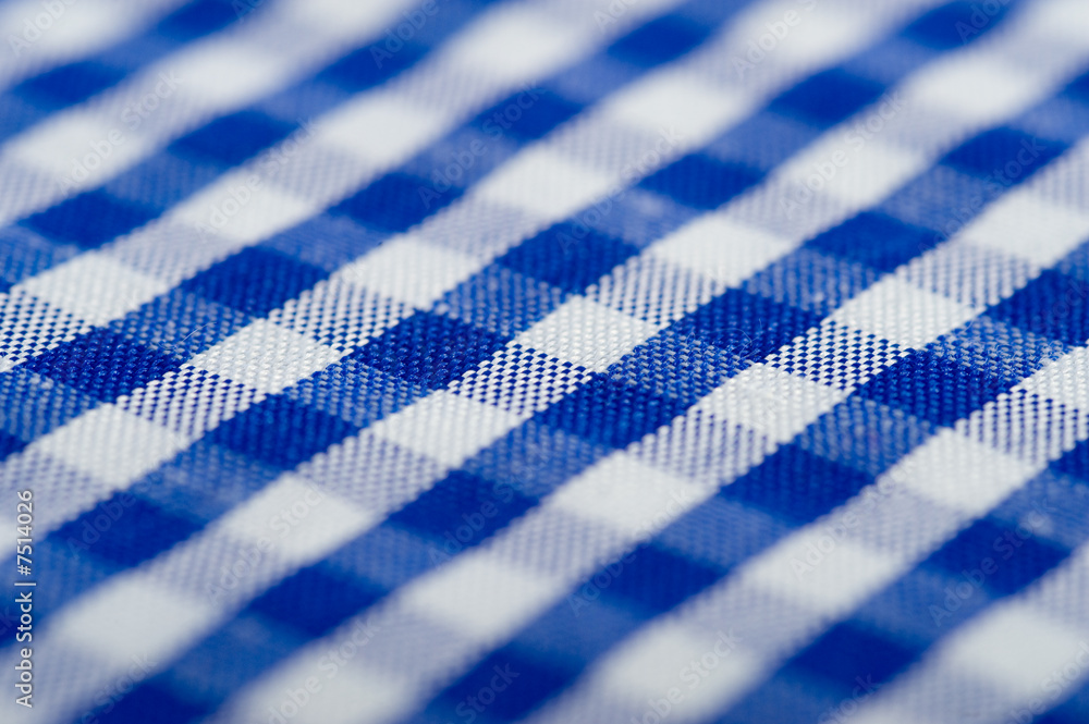Blue Gingham Background Stock Photo Adobe Stock