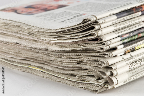 Newspaper Stack