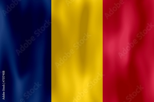 drapeau tchad chad flag