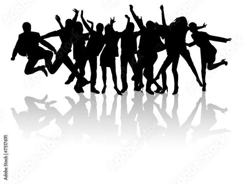 dancing people