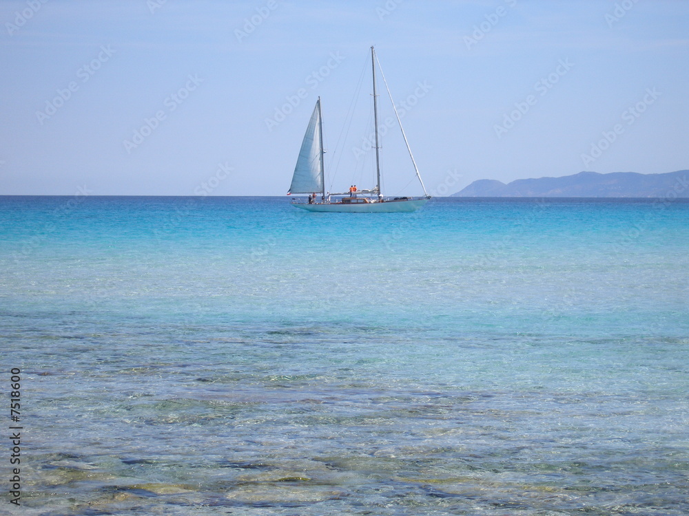 Fototapeta premium Saleccia Corse