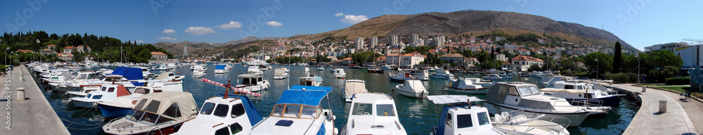Dubrovnik harbor Gruz