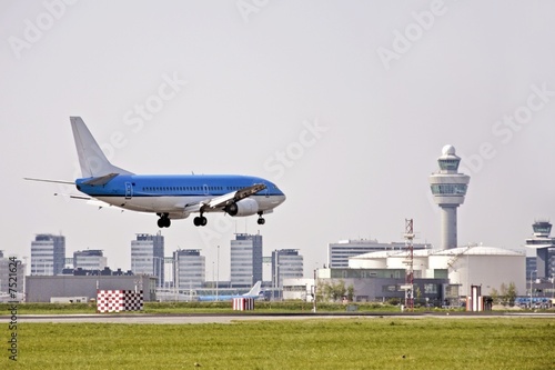 Schiphol airport in the Netherlands photo