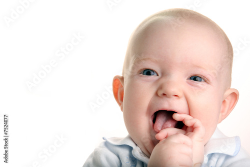 Cute happy baby