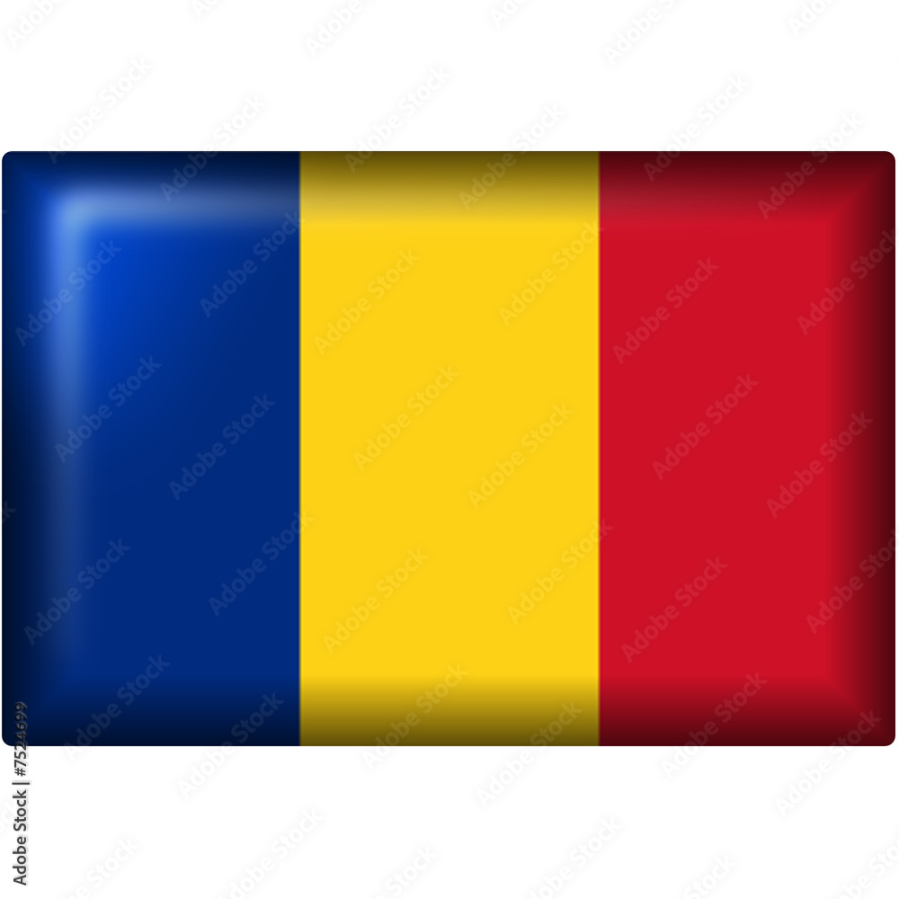 Fototapeta premium drapeau roumanie