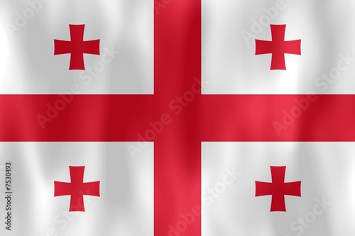 drapeau georgie georgia flag