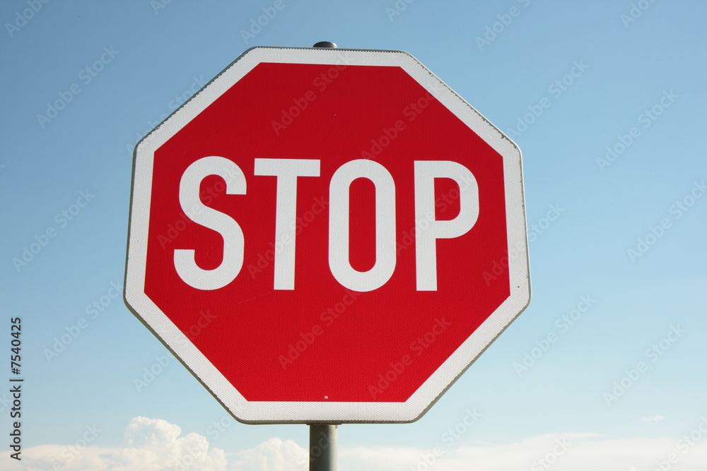 stop sign