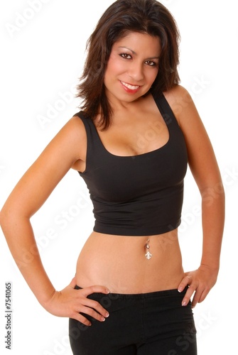 Lovely Brunette Latina
