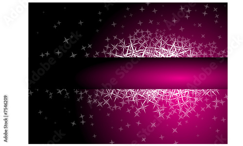 dream like abstract background in magenta with star sparkles