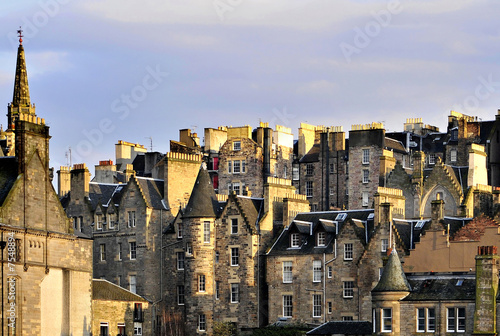 edinburgh häuser und dächer