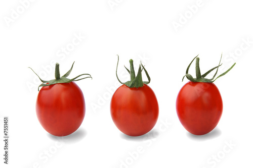 Three small tomatoes