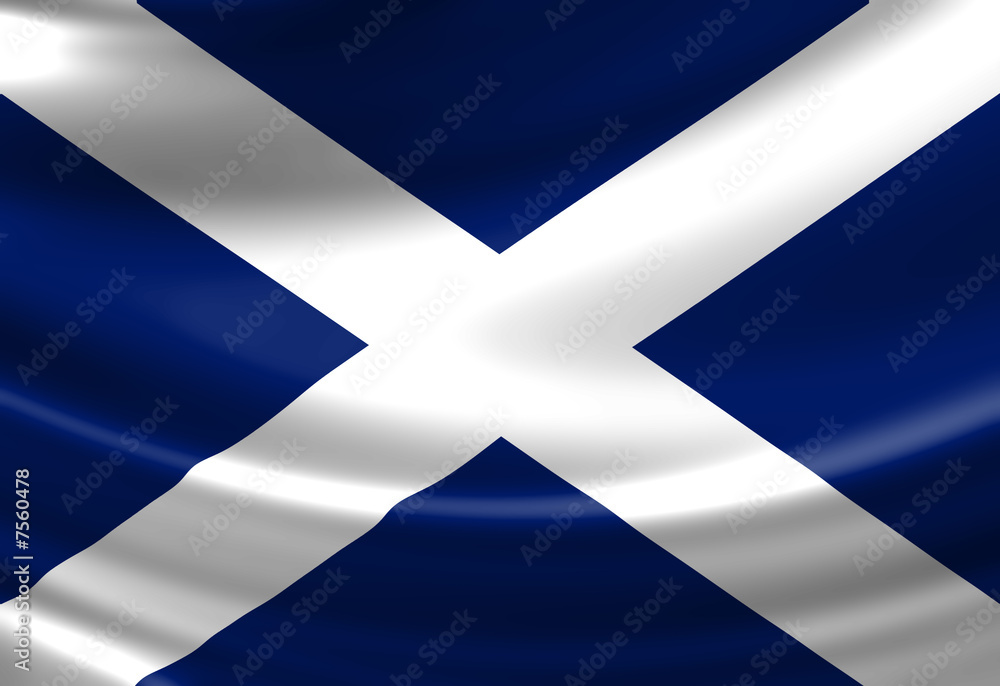 Obraz premium Scottish flag