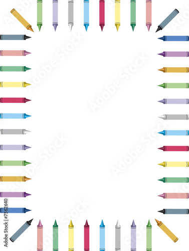 Crayon Border 2