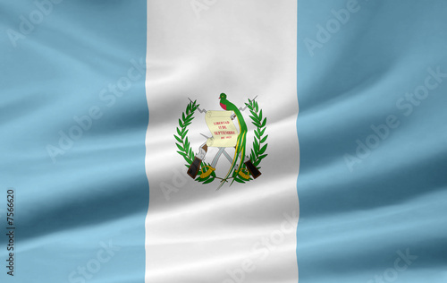 Guatemala Flagge photo