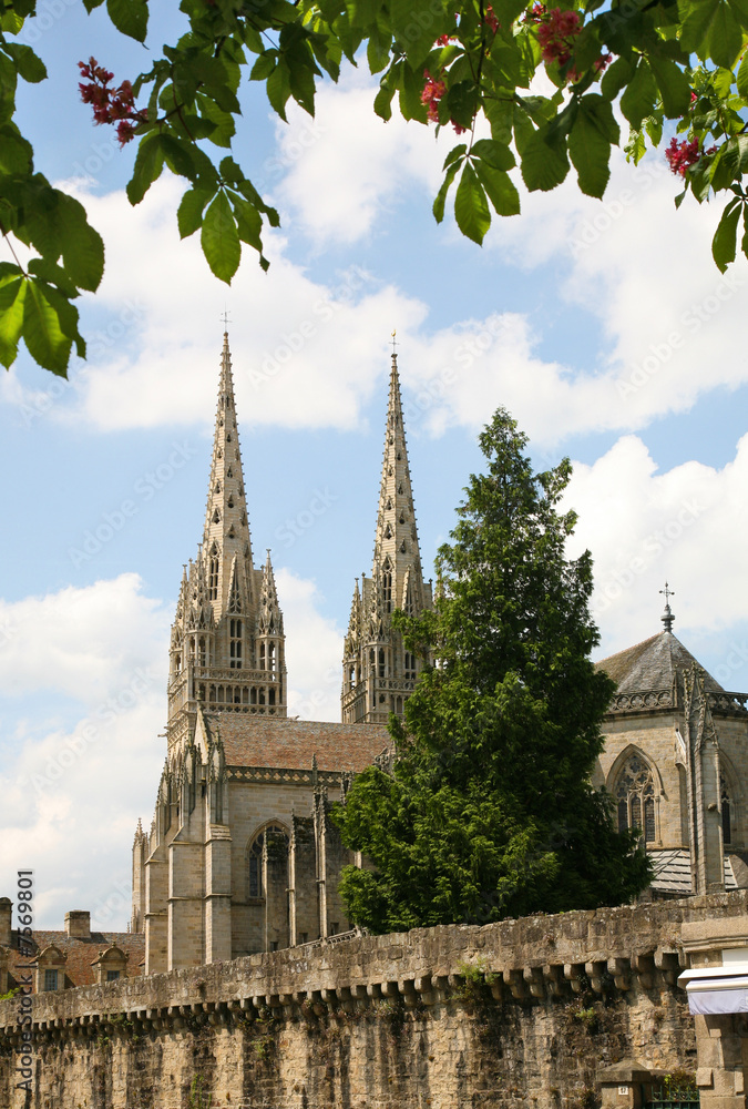 Obraz premium cathédrale de Quimper