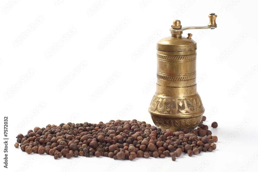 Pepper mill and peppercorn