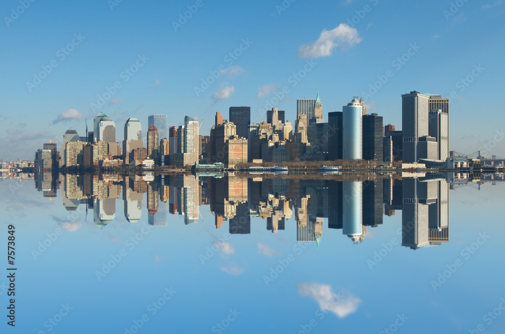 panorama of manhattan, new york