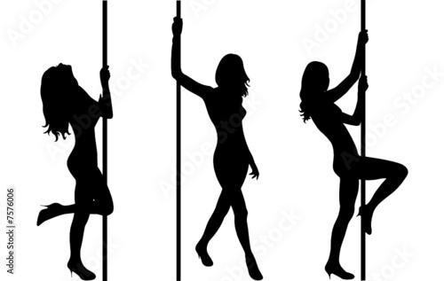 Pole dancers