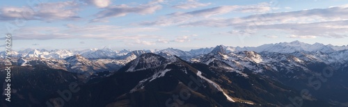 Austrian Alps mountain panorama © Jason Bennee