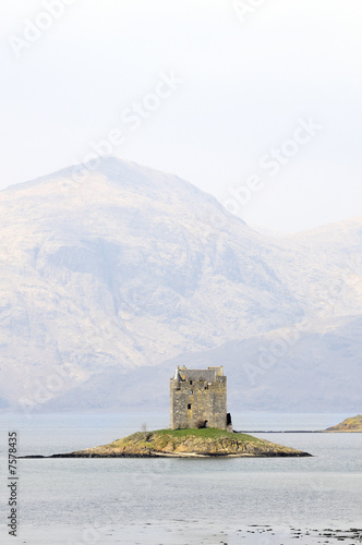 Stalker Castle in Scotland