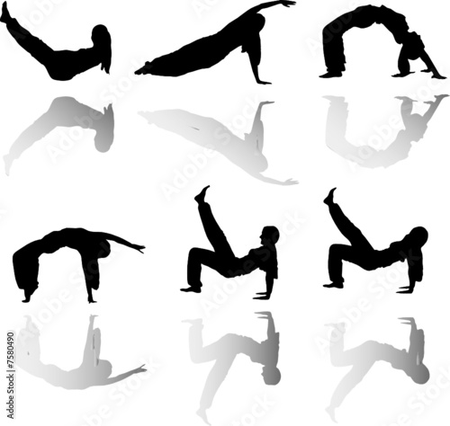 fitness silhouette