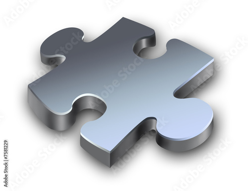 Metallic puzzle