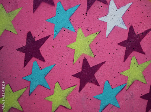 pink stars