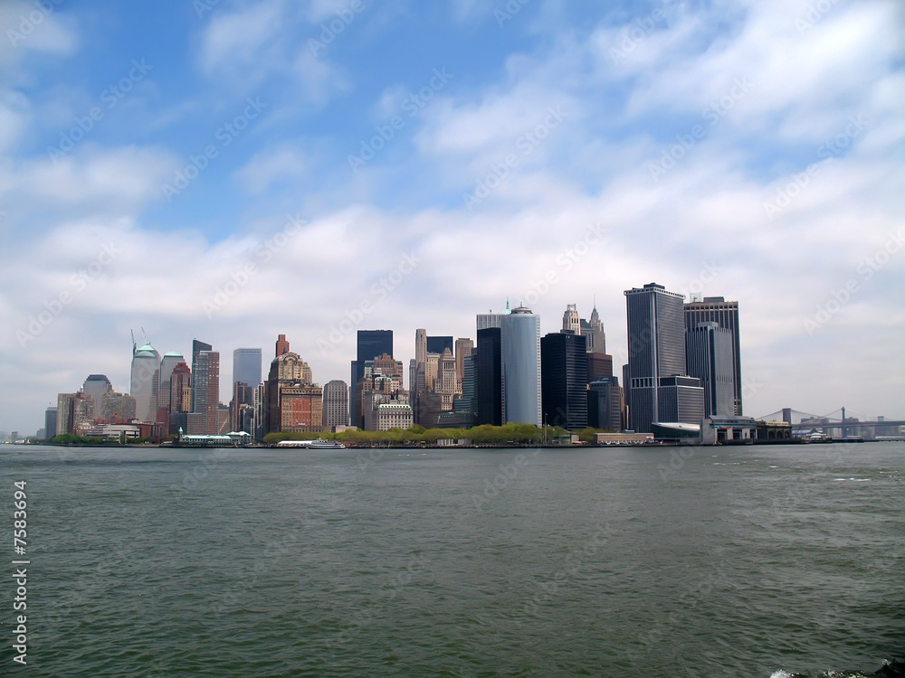 Fototapeta premium Panorama Nowego Jorku