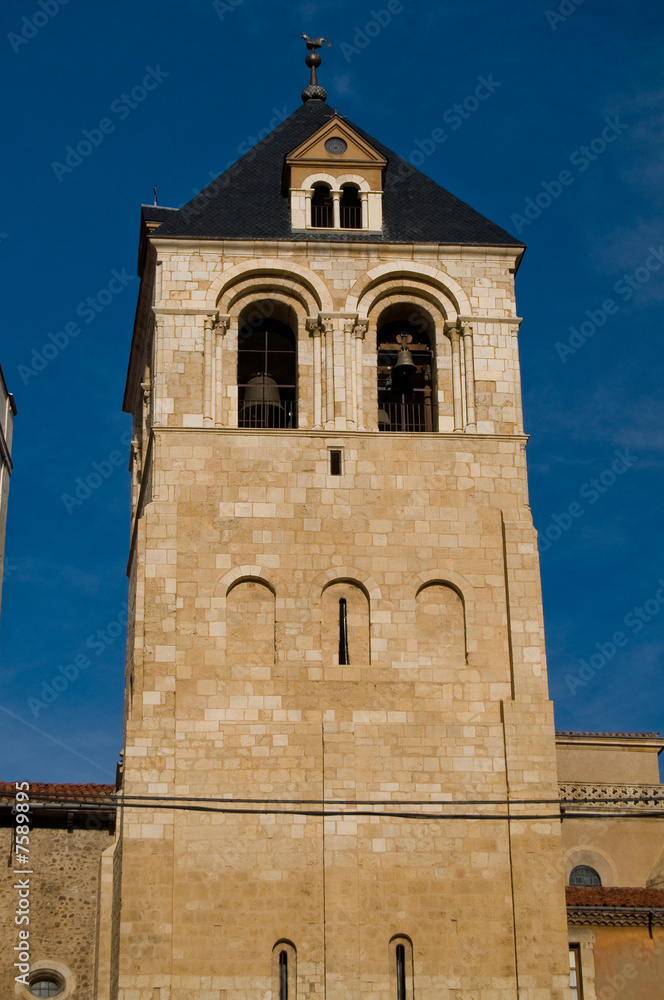 Real Basilica de San Isidoro in Leon (Belfry). Spain