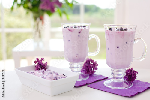 berry milkshake