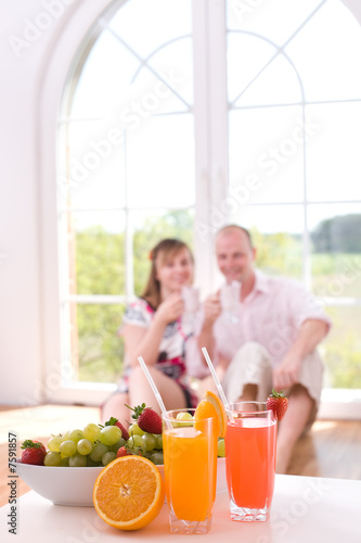 couple at home