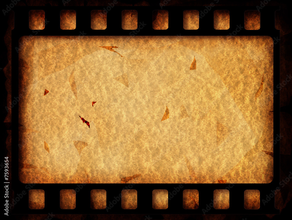 Obraz premium Old 35 mm movie Film