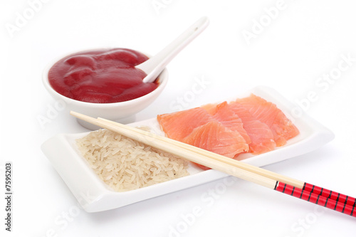 Obraz na płótnie Chinese chopsticks w salonie