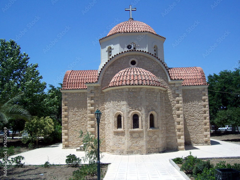 Kirche auf Kreta , Griechenland