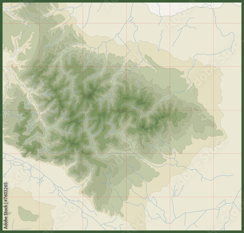 topographic map