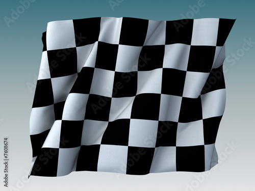 Checkered flag