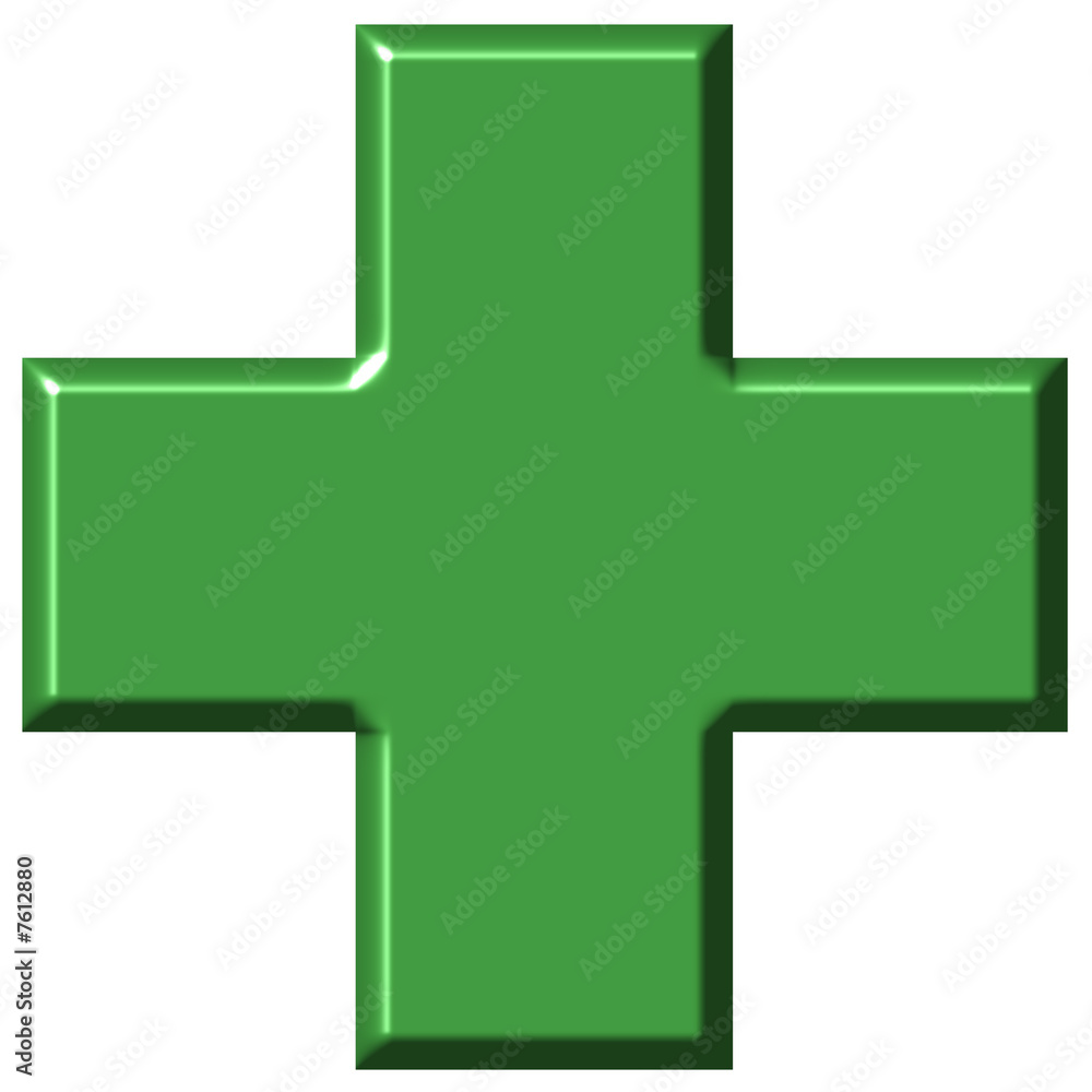 3D Pharmacy Cross 3D Pharmacy Cross