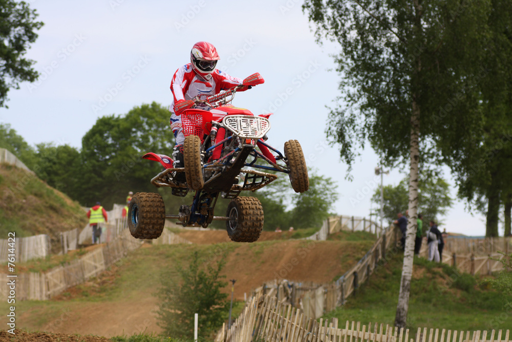 Obraz premium quad en apesanteur