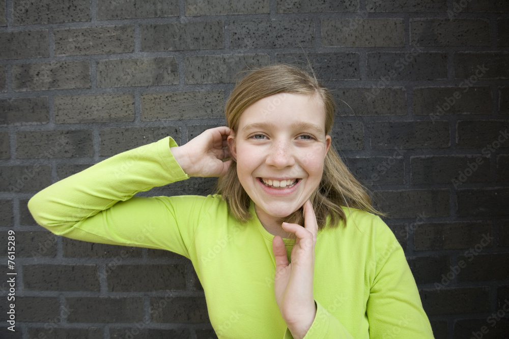 portrait of a beautiful smiling teenage girl portrait of a beautiful smiling teenage girl