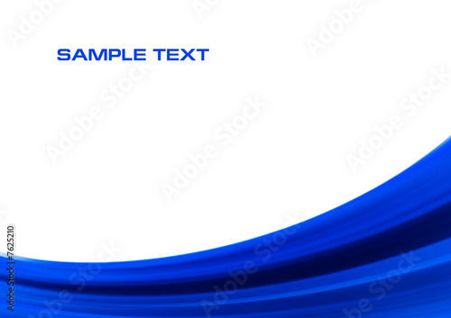 abstract blue wave background