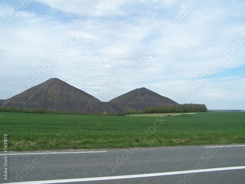 Naklejka terril dans le Nord