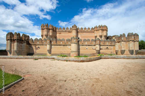 Castillo de Coca, Segovia (España) photo