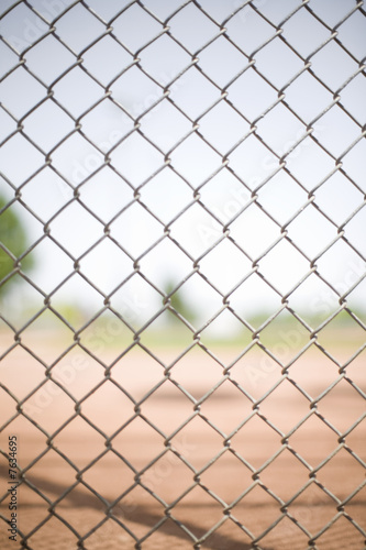 Chain link fence