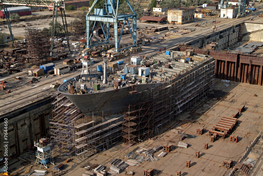 Shipbuilding. Dok (main sector)