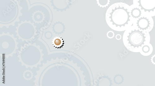 Technical background with gear and cogwheels_01