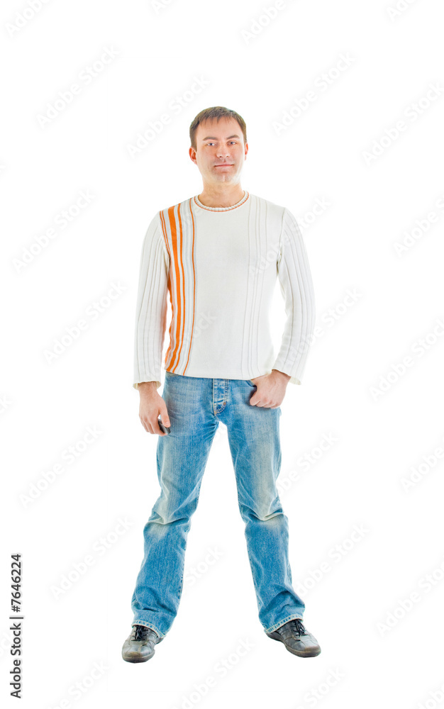 happy man in jeans happy man in jeans