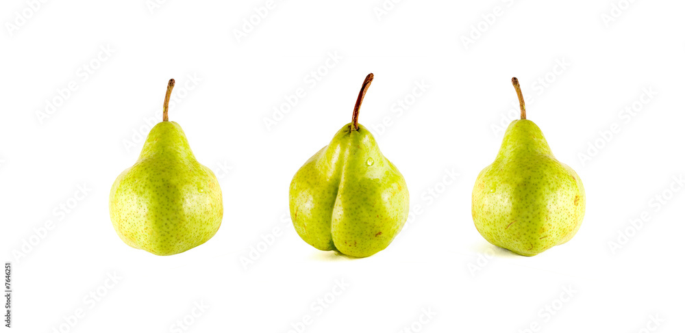 three pears