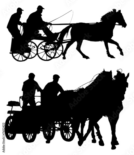 Leinwand Poster carriage #3